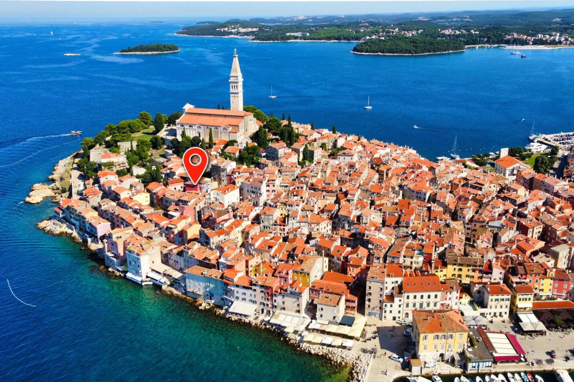 Montalbano Gem - Heritage Studio With Airy Vibes Rovinj Exterior foto